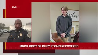 Nashville authorities hold briefing after body of Riley Strain found in Cumberland River [upl. by Leo]