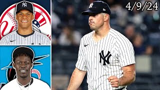 New York Yankees vs Miami Marlins  Game Highlights  4924 [upl. by Ayamat663]