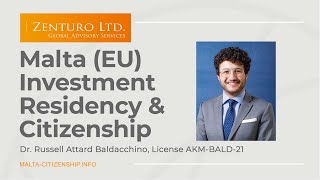 Malta EU Investment Immigration Webinar [upl. by Kneeland]