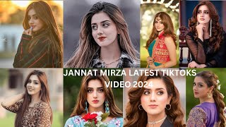 JANNAT MIRZA LATEST TIKTOKS VIDEO PART 2 [upl. by Ylrebmyk]