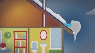 What you should be doing to prevent ice dams forming on your roof [upl. by Hephzipah]