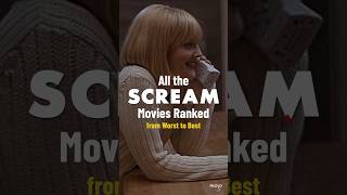 Scream Movies Ranked Worst to Best 🔪 [upl. by Atiuqahs]