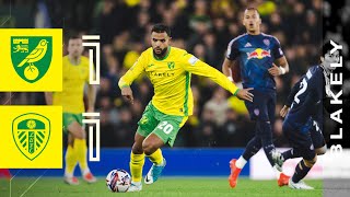 HIGHLIGHTS  Norwich City 11 Leeds United [upl. by Oniger]