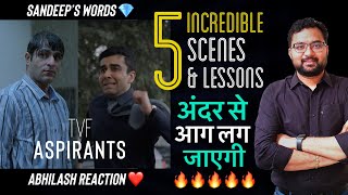 5 Incredible Scenes amp Lessons From TVF Aspirants 🔥 IAS Motivation  UPSC  Life Changing Video [upl. by Sirap76]