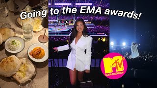 COME TO THE MTV EMA AWARDS WITH ME VLOG  Sophie Clough [upl. by Tnomel]