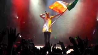 Irish Celebration  Macklemore Dublin 2013 HD [upl. by Ahsoem883]