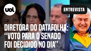 Datafolha Voto para o Senado foi decidido no dia da eleição RJ é local de dificuldade [upl. by Jessalyn]