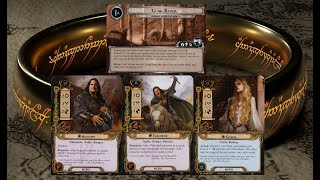 Journey Along the Anduin LOTR LCG Progression Series Solo Play [upl. by Eileek]