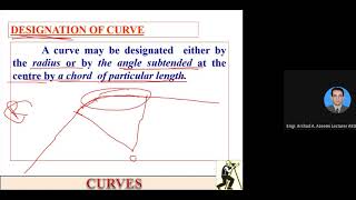 Lecture No 01 PartBSurveyingII Curves Classifications and Nomenclatures [upl. by Adnert]