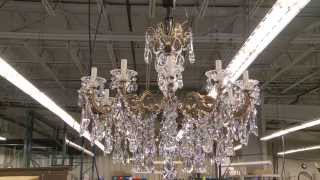 Made in Clinton County  SwarovskiSchonbek Crystal Chandeliers [upl. by Renaldo]