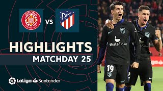 Resumen de Girona FC vs Atlético de Madrid 01 [upl. by Simons]