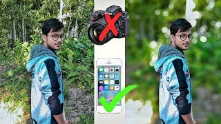 Make Mobile Photo Like DSLR  Background Blur Tutorial In Hindi  Dslr Blur Editing [upl. by Goldfarb]