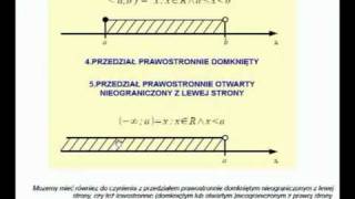 Matura matematyka 14 Przedziały i Zbiory  zadania [upl. by Lotte]