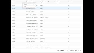 Ag grid  Angular  Pagination  Data Source  Spring boot Filter and sort from Backend database [upl. by Oiramej766]