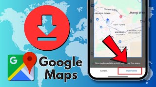 How To Download Offline Maps On Google Maps Easy Method [upl. by Zilef524]