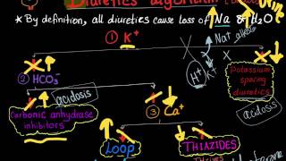 Diuretics algorithm urine electrolytes [upl. by Aitel]