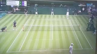 1 lipca 2021 Djokovic  Anderson  koszmar komentatora Wimbledon 2021 Tomasz Tomaszewski [upl. by Lyrred304]