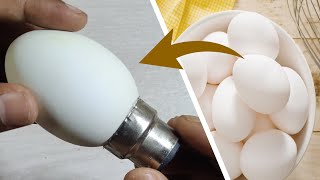 Create a Charming DIY Eggshell Lantern  Selfmade Decor Project [upl. by Ynaffital]