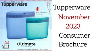 Tupperware November Month Consumer Brochureconsumer flyer [upl. by Dorn971]