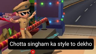 Chotta singham ka style  singham run video [upl. by Ahsila]