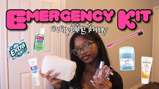 WHATS IN MY BACK TO SCHOOL EMERGENCY KIT  everything you need emergency kit guide [upl. by Airtened]