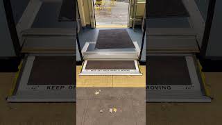 Seattle streetcars wheel chairs lift [upl. by Hteik]