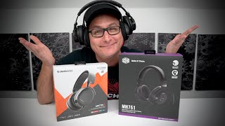 SteelSeries Arctis 3 2019 VS Cooler Master MH751 Gaming Headset [upl. by Ocisnarf]