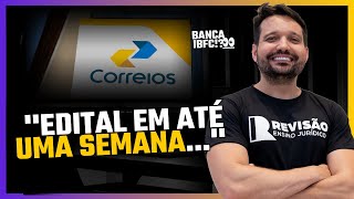 Concurso dos CORREIOS  Banca IBFC CONTRATADA 📢 [upl. by Alyakem913]