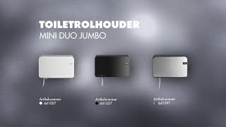 QUARTZLINE  TOILETROLHOUDER  MINI DUO JUMBO [upl. by Ahcurb]