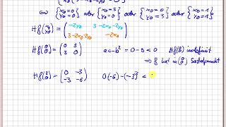 Analysis Diffbarkeit im Rn Beispiel lokale Extrema 1656 [upl. by Lleda578]