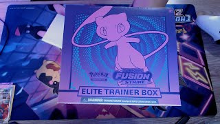 Unboxing Fusion Strike Elite Trainer Box [upl. by Liborio]