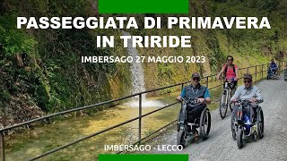 Passeggiata di primavera in Triride  Imbersago LC  Maggio 2023 [upl. by Enalb]