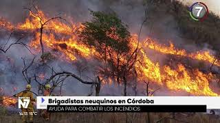 BRIGADISTAS NEUQUINOS EN CÓRDOBA [upl. by Atnwahs660]