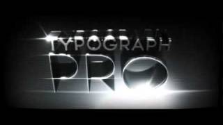 Video Copilot  Typograph Pro introduction [upl. by White]