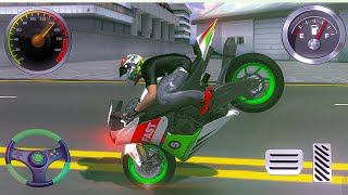 Motor bike driving Free game online Extreme Moto rider bike game 1  speed Extreme Motorbikes best [upl. by Amlet]