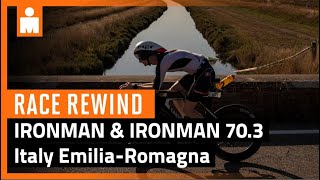 2023 IRONMAN amp IRONMAN 703 Italy EmiliaRomagna Race Rewind [upl. by Desiri640]