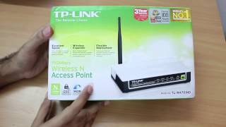 TPLINK WiFi Repeater TLWA701ND Unboxing [upl. by Ettevey81]