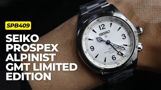 Seiko Prospex Alpinist GMT Limited Edition SPB409 [upl. by Ttehr430]