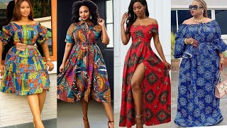 🆕️Très belleTenue Africaine Robe longue Milongue wax pagne Ankara casual dress African outfit [upl. by Arlina]