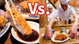 Best Japanese Tonkatsu  GOLDEN BOAR Gourmet Vs OldStyle Food in Tokyo Japan [upl. by Van]