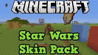 Minecraft Xbox Star Wars Skin Pack  All Skins  GiveAway [upl. by Fasta]