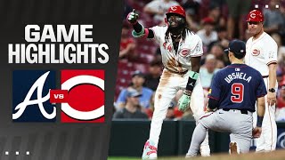 Braves vs Reds Game Highlights 91824  MLB Highlights [upl. by Tal869]