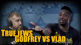 Vlad vs Comedian Godfrey the True Jews [upl. by Cutter743]