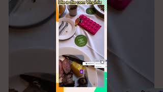 Virginia e o Hebert foram almoçar na churrascaria de São Paulo 🍢creatorviralshortscreatoroficial [upl. by Samp170]