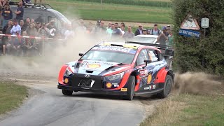 WRC Ypres Rally 2022  Crash  Mistakes  Action [upl. by Wolbrom]