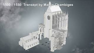 Beauvais Cathedral Construction Sequence [upl. by Ititrefen]