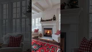 23 Super Cozy Christmas Fireplace Decor Ideas to Try [upl. by Adnac]