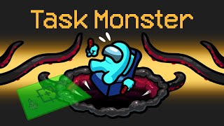 TASK MONSTER imposter in Among Us [upl. by Repohtsirhc]