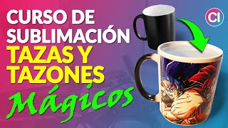 CURSO DE SUBLIMACIÓN de Tazón Mágico Magic Mug Taza Mágica [upl. by Neelak337]