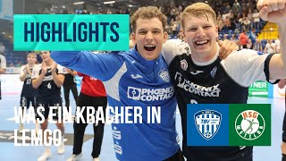 Kracher in Lemgo TBV Lemgo Lippe  HSG Wetzlar  Highlights HandballBundesliga I dynhandball [upl. by Clem]